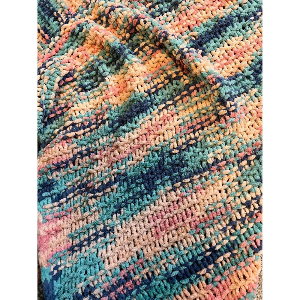 Soft Chenille Afghan